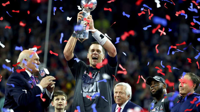 Patriots - Brady Super Bowl